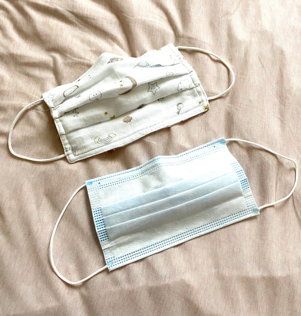 Cloth mask, surgical mask ,wear a mask,protect yourself and your family